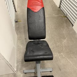 Bowflex 3.1 Adjustable Weight Bench – Decline/Flat/Incline – Solid Condition