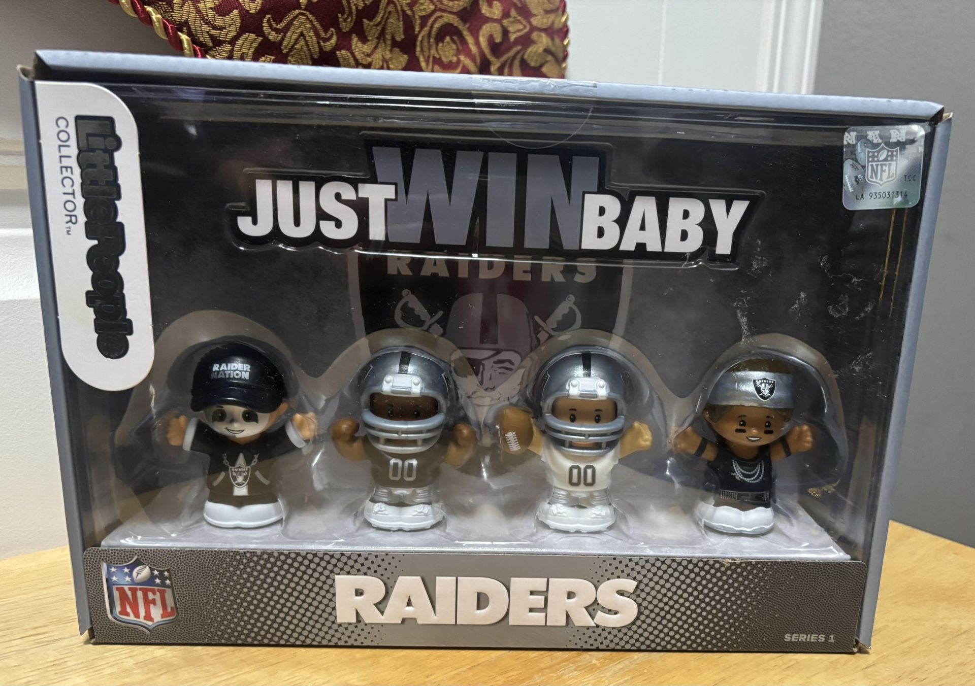 NFL Collector Las Vegas Raiders Figure 4-Pack