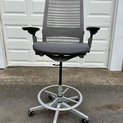 Steelcase Think Stool rolling chair
