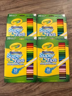 Crayola super tips coloring markers $5 each