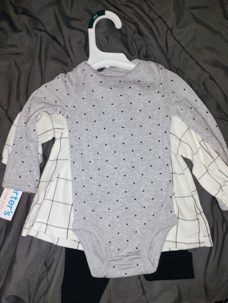 Carter's Baby 3 Piece Set Size 3mos