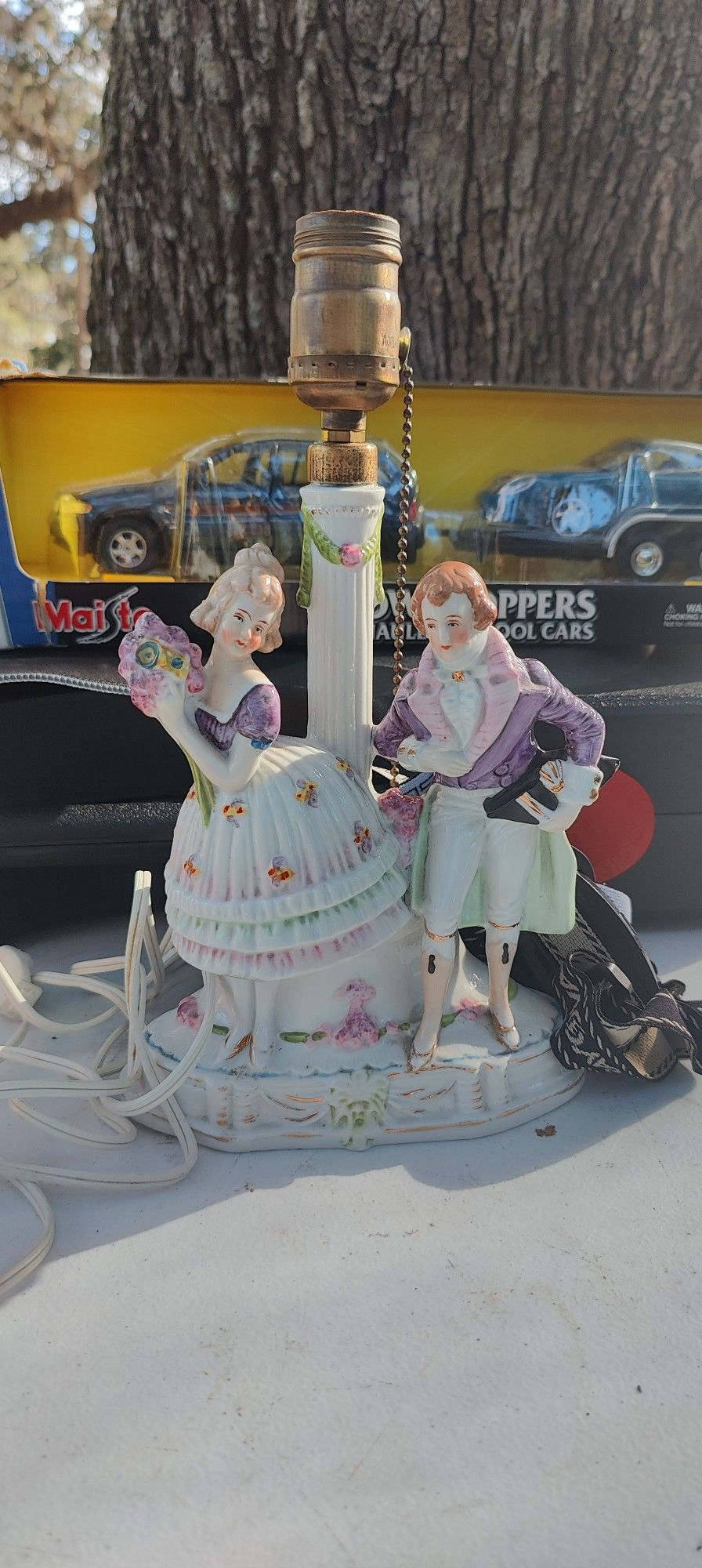 Vintage Grafenthal Porcelain Lamp.