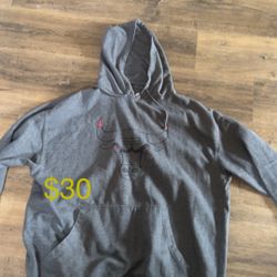 vintage bulls hoodie