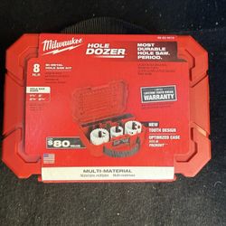 Milwaukee 8pc Hole Dozer