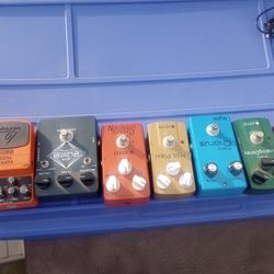 Guitar Effects Pedals X 7