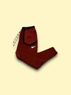 Nike Phenom Elite Wild Run Running Pants Maroon Black CU5972-624 Small 