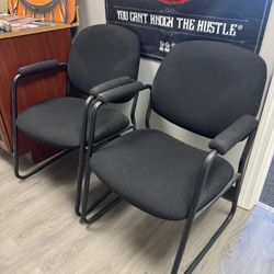 Set Of Comfy Office Chairs