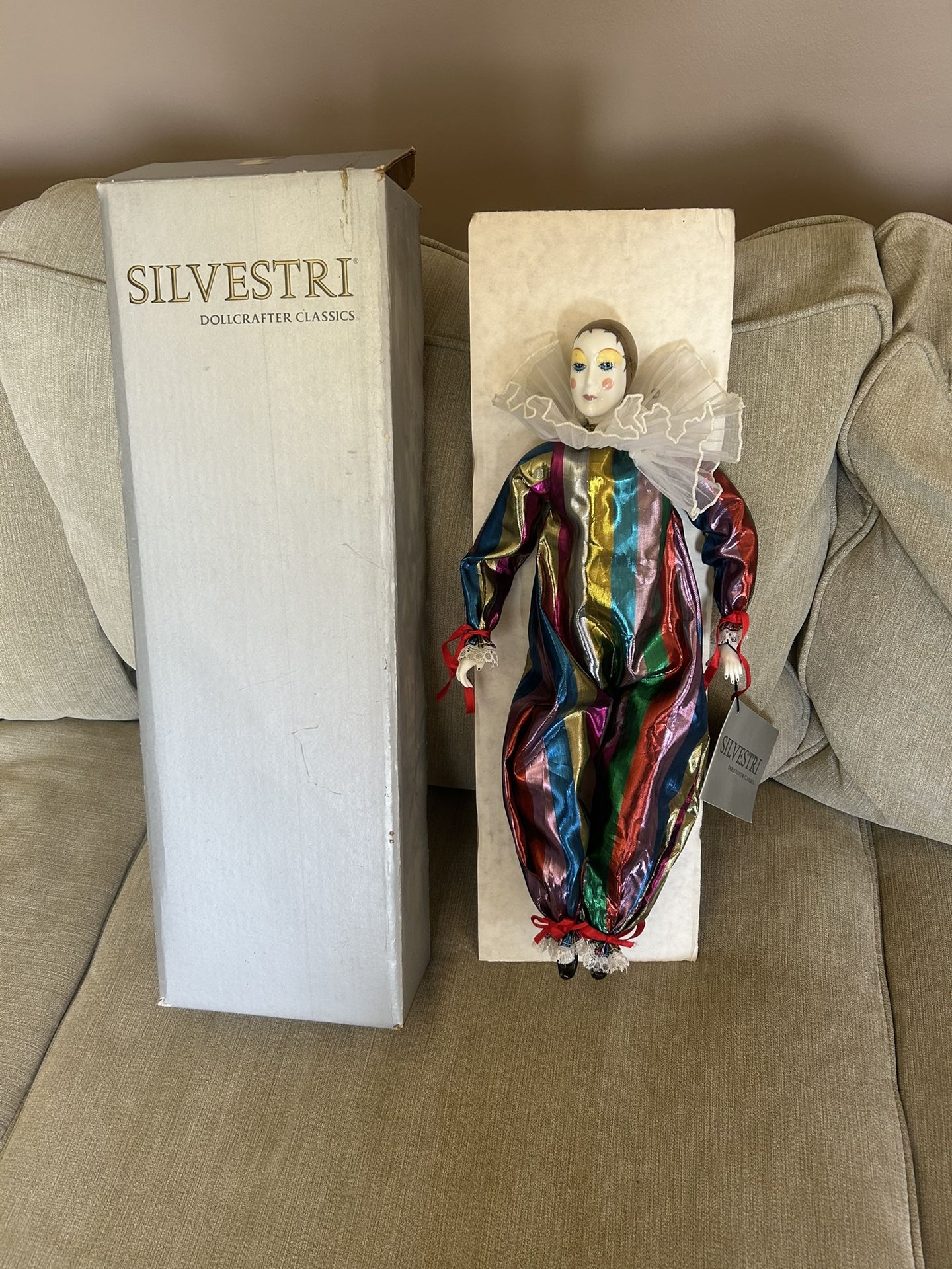 New Bone China Martinique Doll By Silvestri