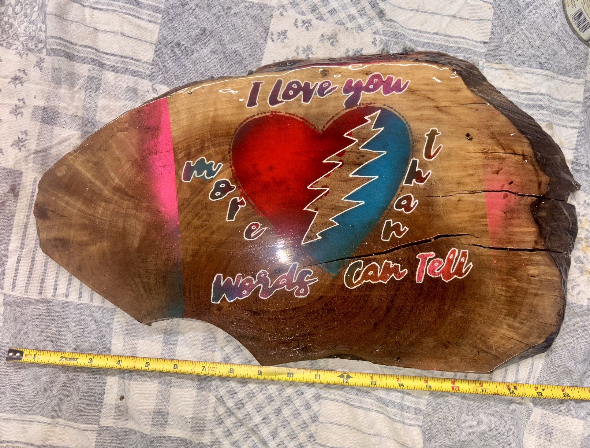 Grateful Dead. Steal Your Heart Plaque