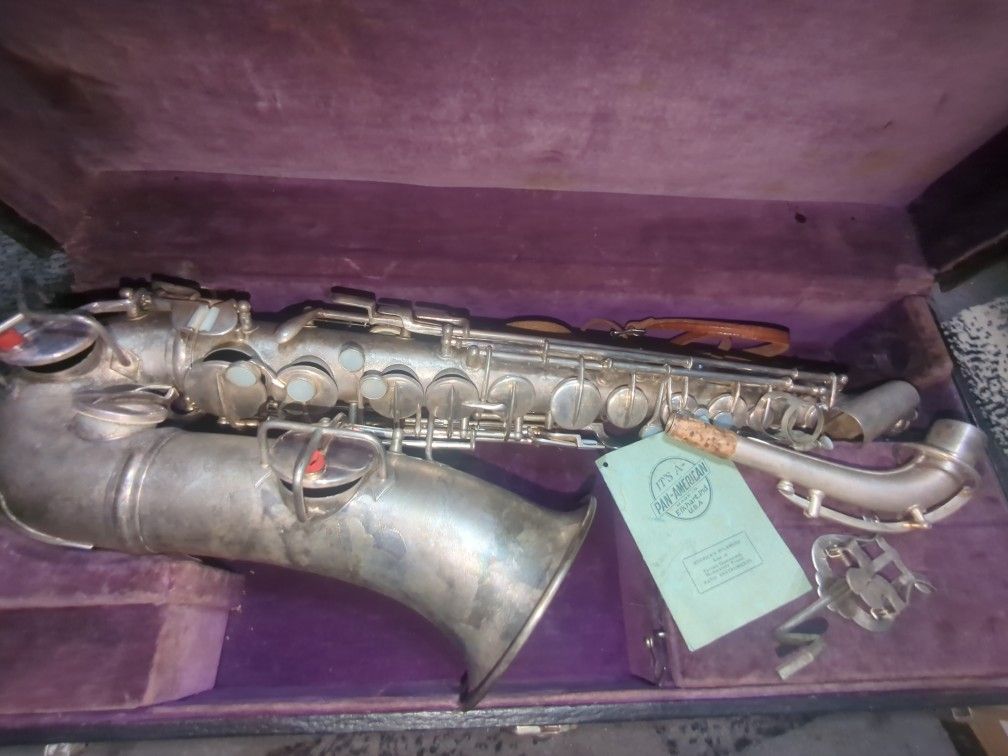 1921 Alto Saxophone - Pan American Conn Made in USA