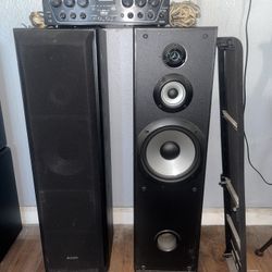 Sony Home Speakers w/ amplifier