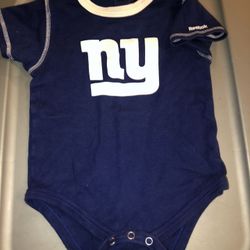 Reebok New York Giants Infant onesie size 18 months