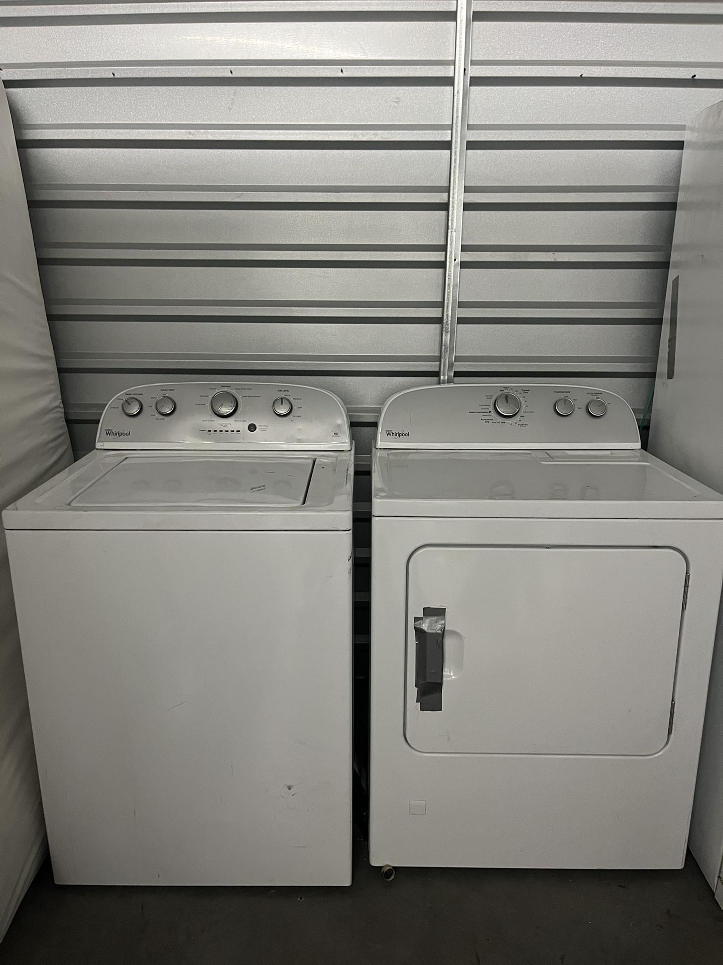 Whirlpool Washer And Dryer