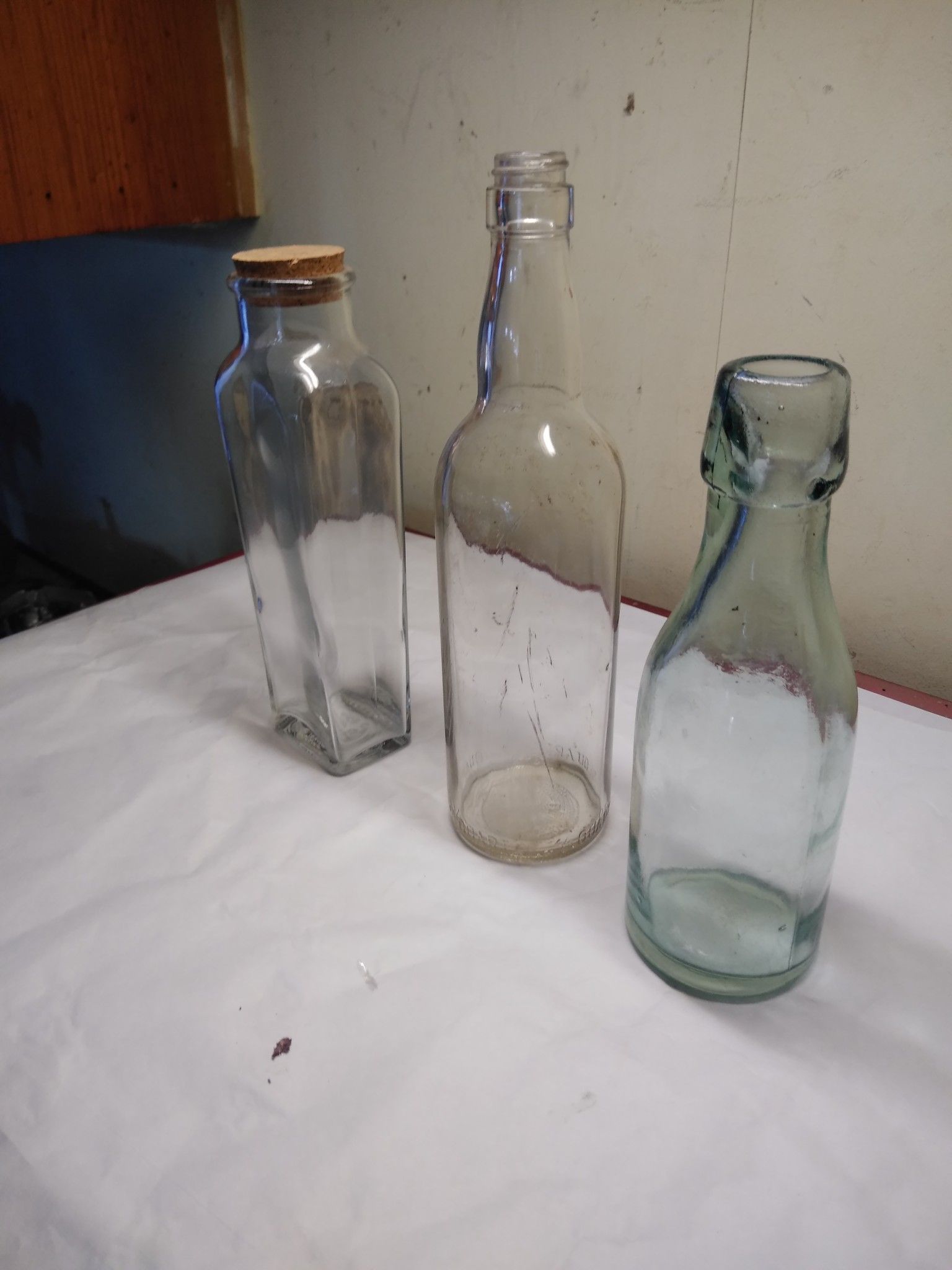 Collectable glass bottles