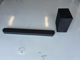 Samsung Soundbar and Subwoofer