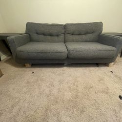Couch With End Tables 