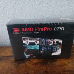 NEW AMD FirePro 2270 512MB DMS-59 Professional Graphics Card ●Retail Box ●Rare 