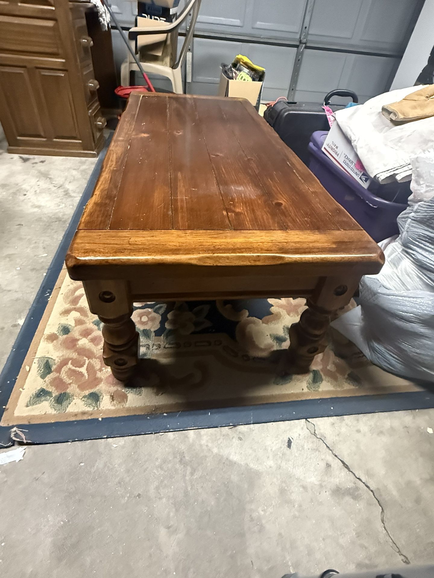 Solid Wood Coffee Table