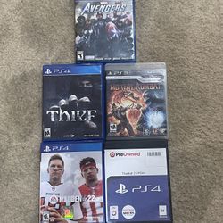 Video Games (10 Dollars Each)