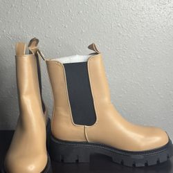 Tan Boots