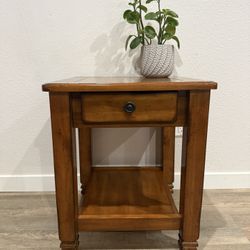 STEADFAST nightstand - end table - one drawer - one shelf - delivery available