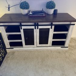 Farmhouse TV Stand / Media Console – $200