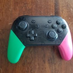 Nintendo Switch Pro Controller Splatoon edition
