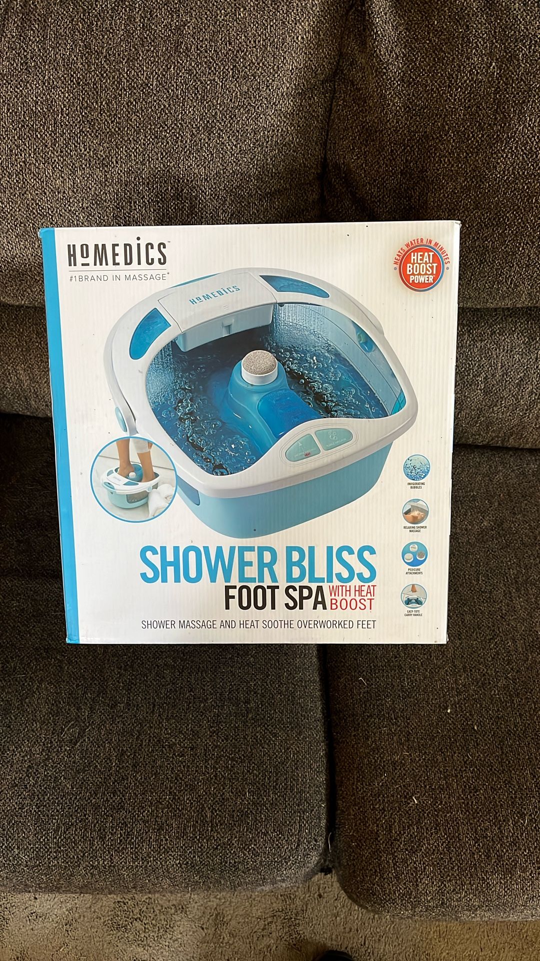 Homedics Foot Spa W/ Heat