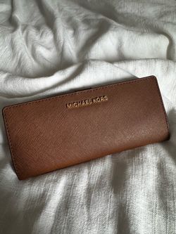 Michael Kors Saffiano Leather Slim Wallet