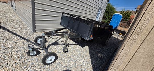Trailer with new tires