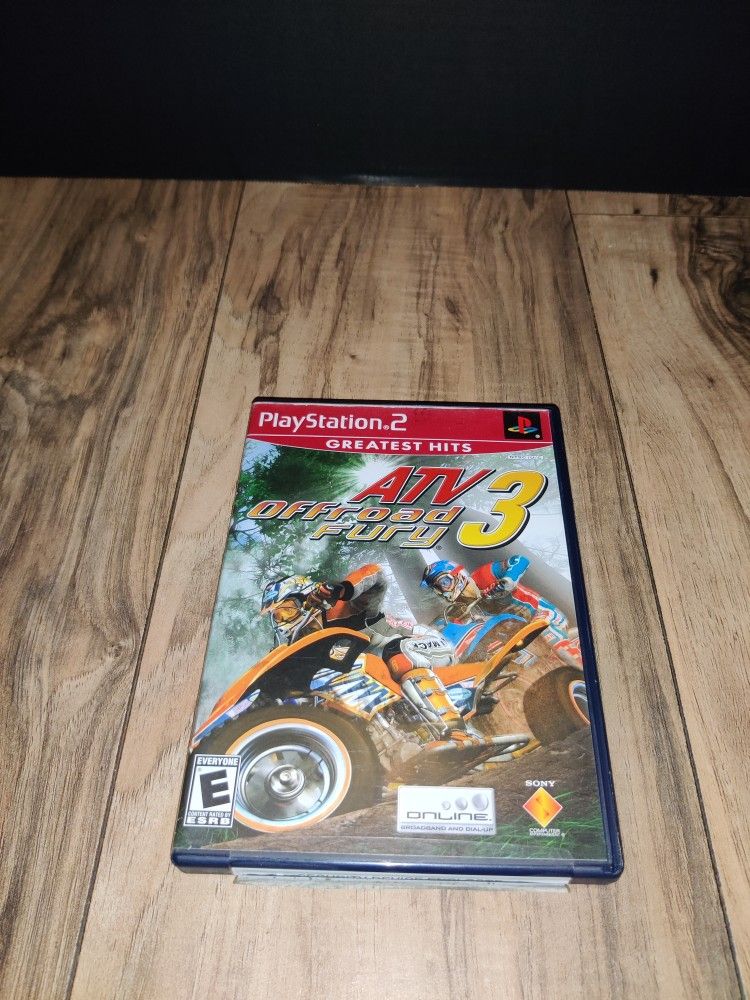 ATV Offroad Fury 3 Greatest Hits - PlayStation 2 (PS2) 2004 Game