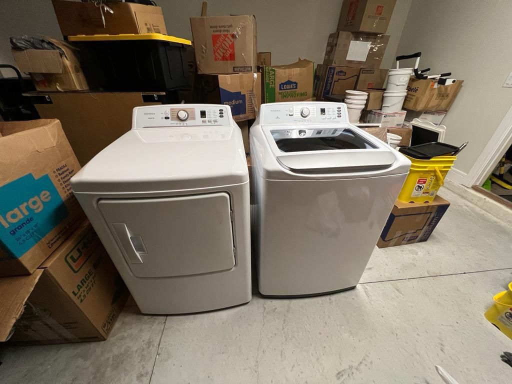 Washer and Dryer Insignia (Best Buy Brand) - Price For Both