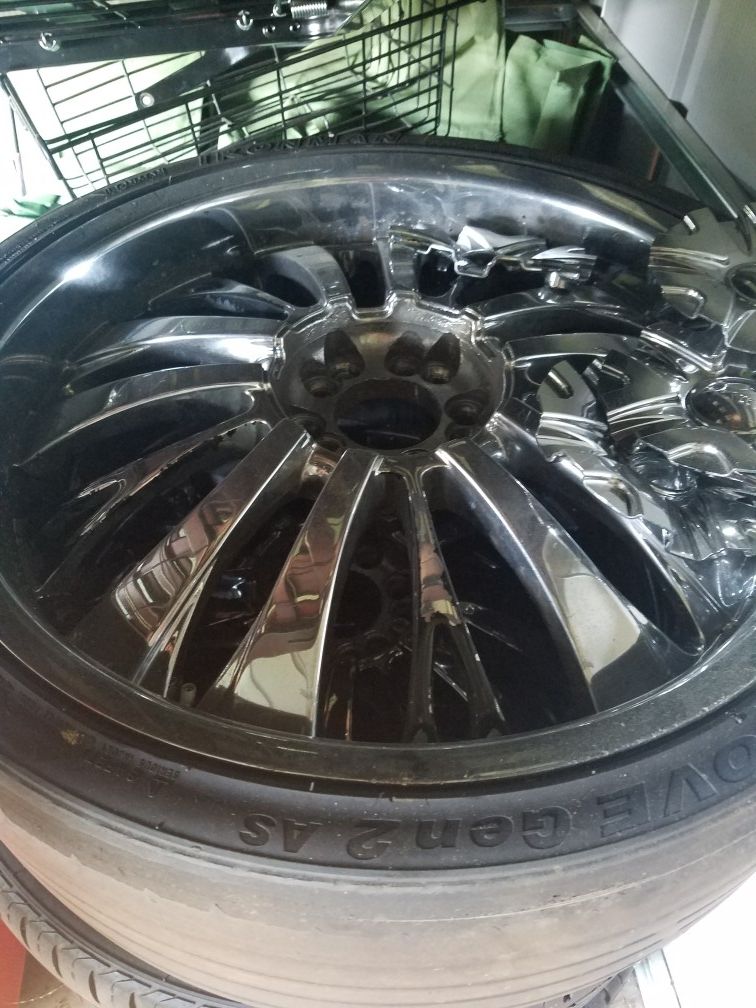20 inch rims and tires for Sale in ROANOKE RAPID, NC OfferUp
