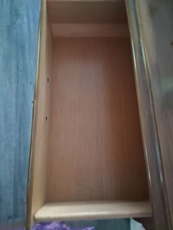 Walnut 6ft long 19 inches wide 9 drawers