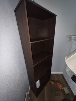 Brown Wooden Shelf