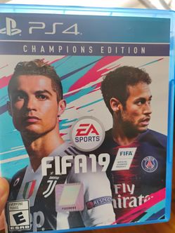 FIFA 19 game special edition for the PS4