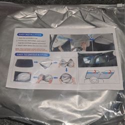 SZYUCHEN Car Windshield Sun Shade Sunshade Compatible with Audi Q5 SQ5 2025 2024-2018 Q5/SQ5 Sportback 2021-2024 A6 2012-2024 A7 2019-2024