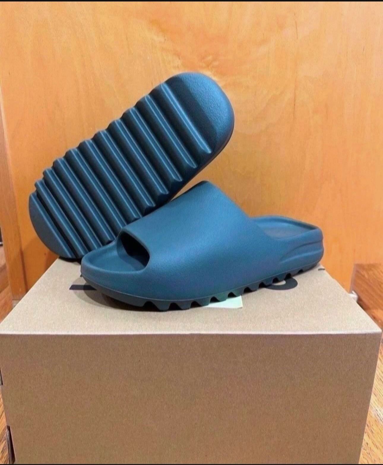 Adidas Yeezy Slide Slate Grey Size 11 Mens ID2350 Brand New