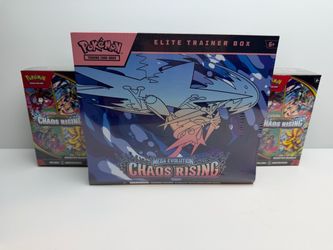 Pokemon TCG Chaos Rising ETB & Booster Bundles