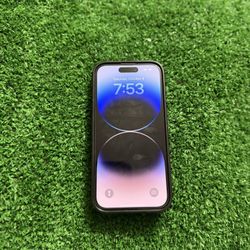 iPhone 14 Pro 256gb Silver Unlocked With Screen Protector And Wallet Case