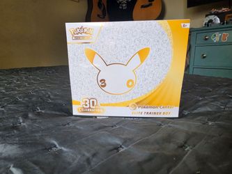 30th anniversary Pokemon Center Elite trainer box
