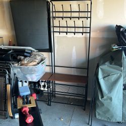 Hall Trees With Bench (2ct)