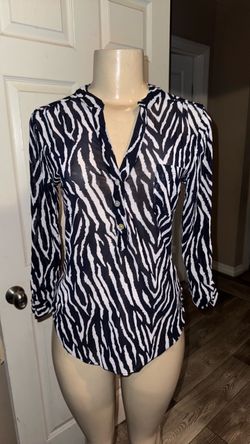 Womens zebra print top