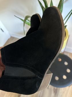 Kensie Black Suede Bootie