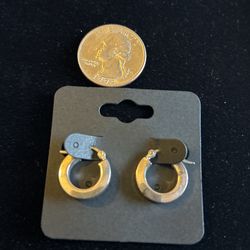 Sterling Silver Hoop Earrings 