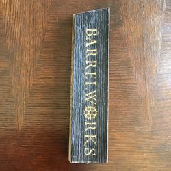Firestone Walker Barrelworks Wooden Beer Tap Handle