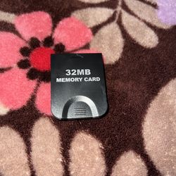 32 Mb Memory Card For GameCube Or Nintendo Wii 