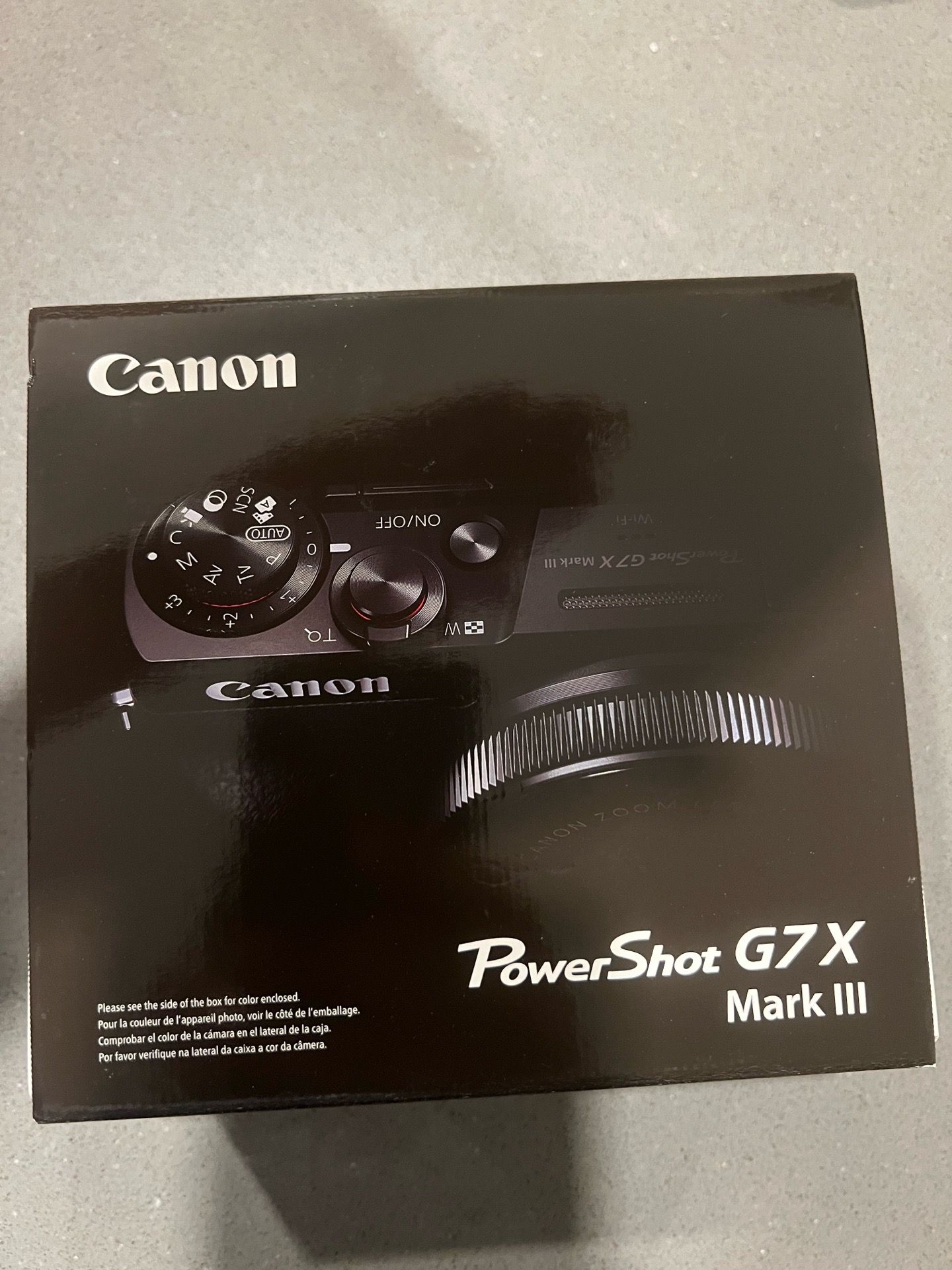 Canon PowerShot G7X Mark iii Black