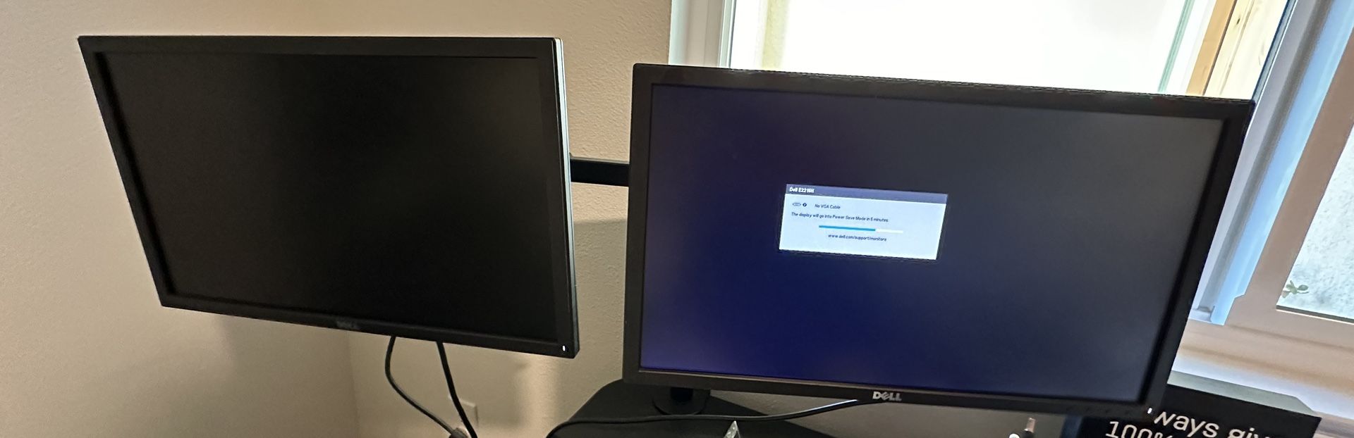 Computer monitors with Bracket