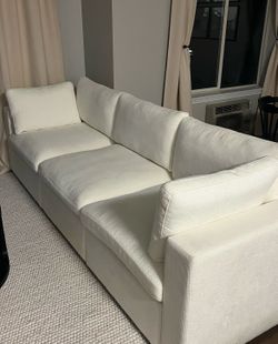 White modular couch ($1,000 OBO)